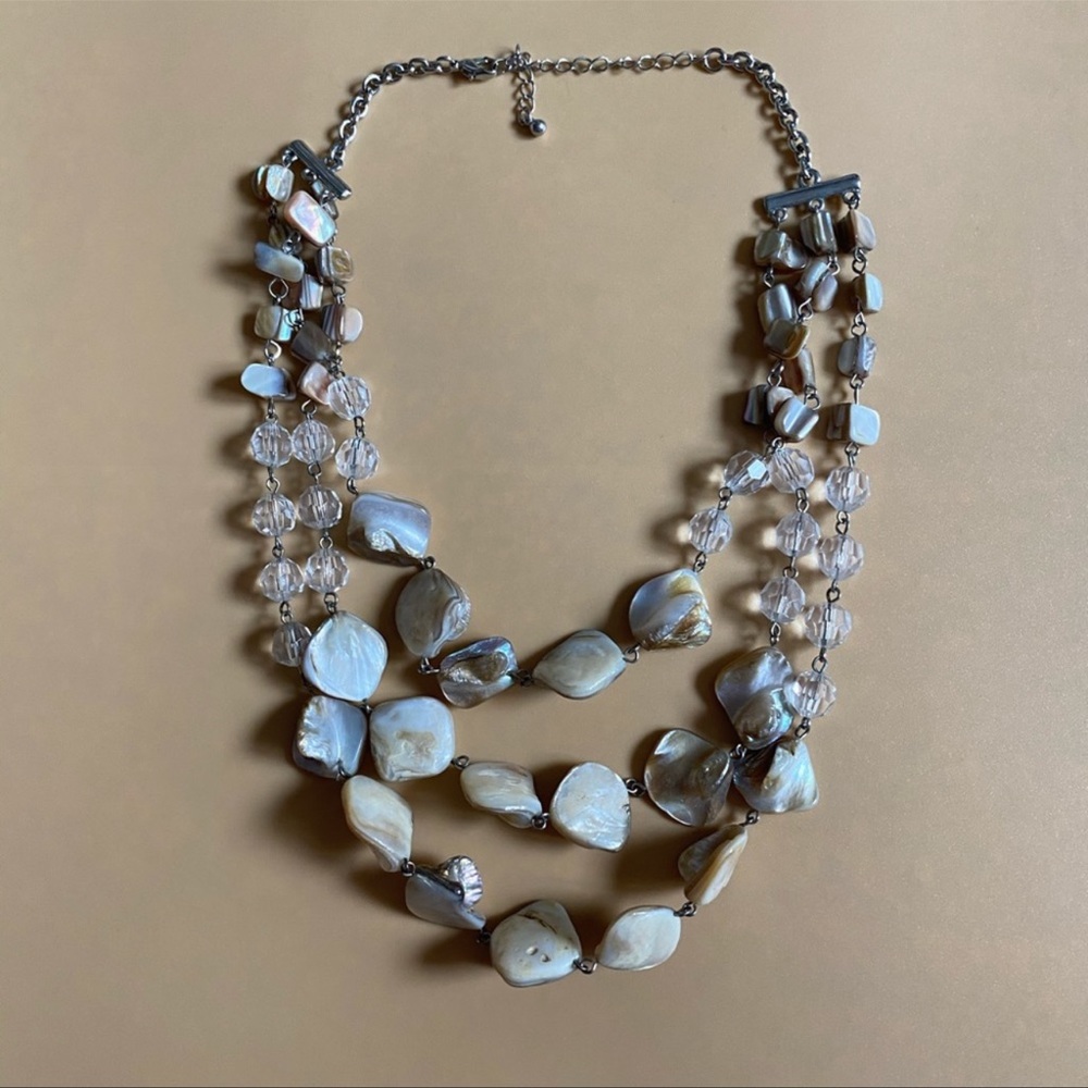 3-Tier Bead Necklace